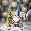 Christmas Tree Dwarf Desktop Decoration Cartoon Xmas Decorative Sign  Christmas