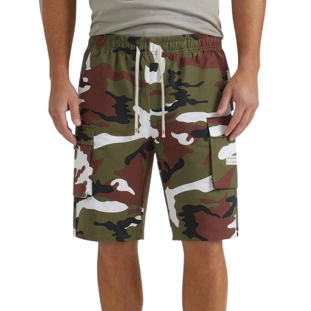 Men's Casual And Fashionable Camouflage Outdoor Sports Shorts - Men's Multi-pocket Work Pants