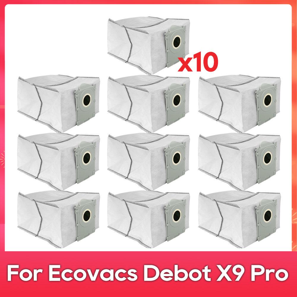 Passt für ( ECOVACS X9 PRO OMNI / X9 Pro ) Ersatzteile Zubehör Filter Haupt-Seitenbürste Walze Mopp Staubbeutel
