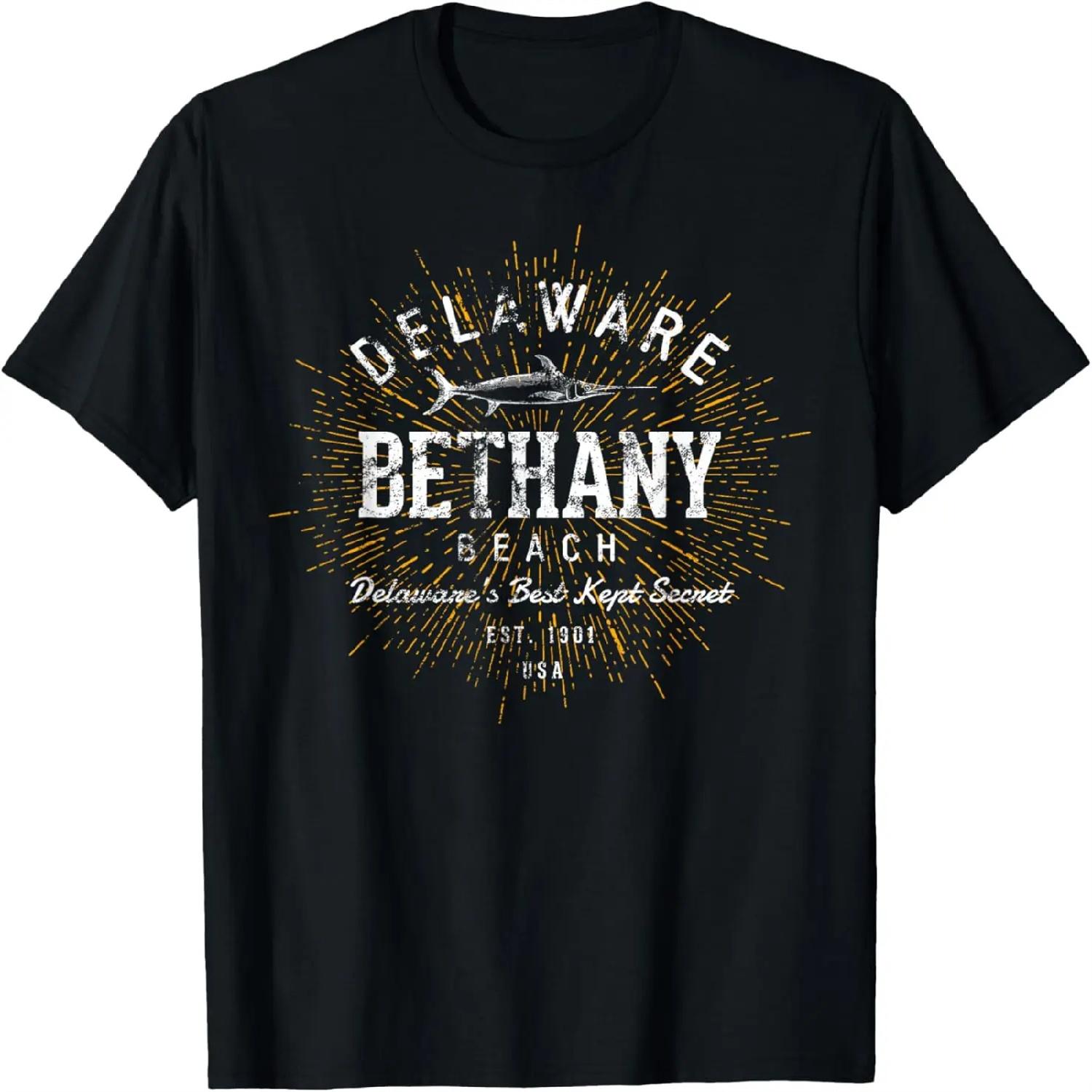 Retro Vintage Bethany Beach T-Shirt XXXXXL разноцветный