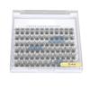 84 Clusters Individual Eyelash Extensions 8/10/12/14/16mm D Curl Fluffy Eyelash Clusters Mixed for Makeup