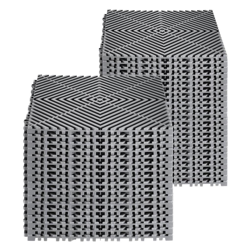 Drainage Mat Drainage Floor Mat 12” X 12” Modular Interlocking Cushion