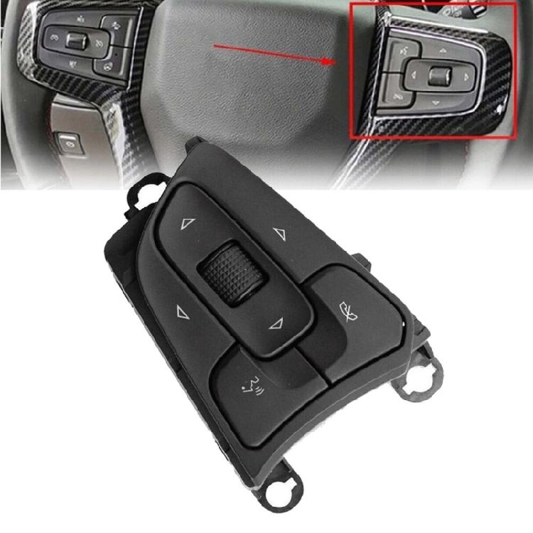 Steering Wheel Control Button for 2500 3500 2020 Automotive Parts Black Replacement Control Switch