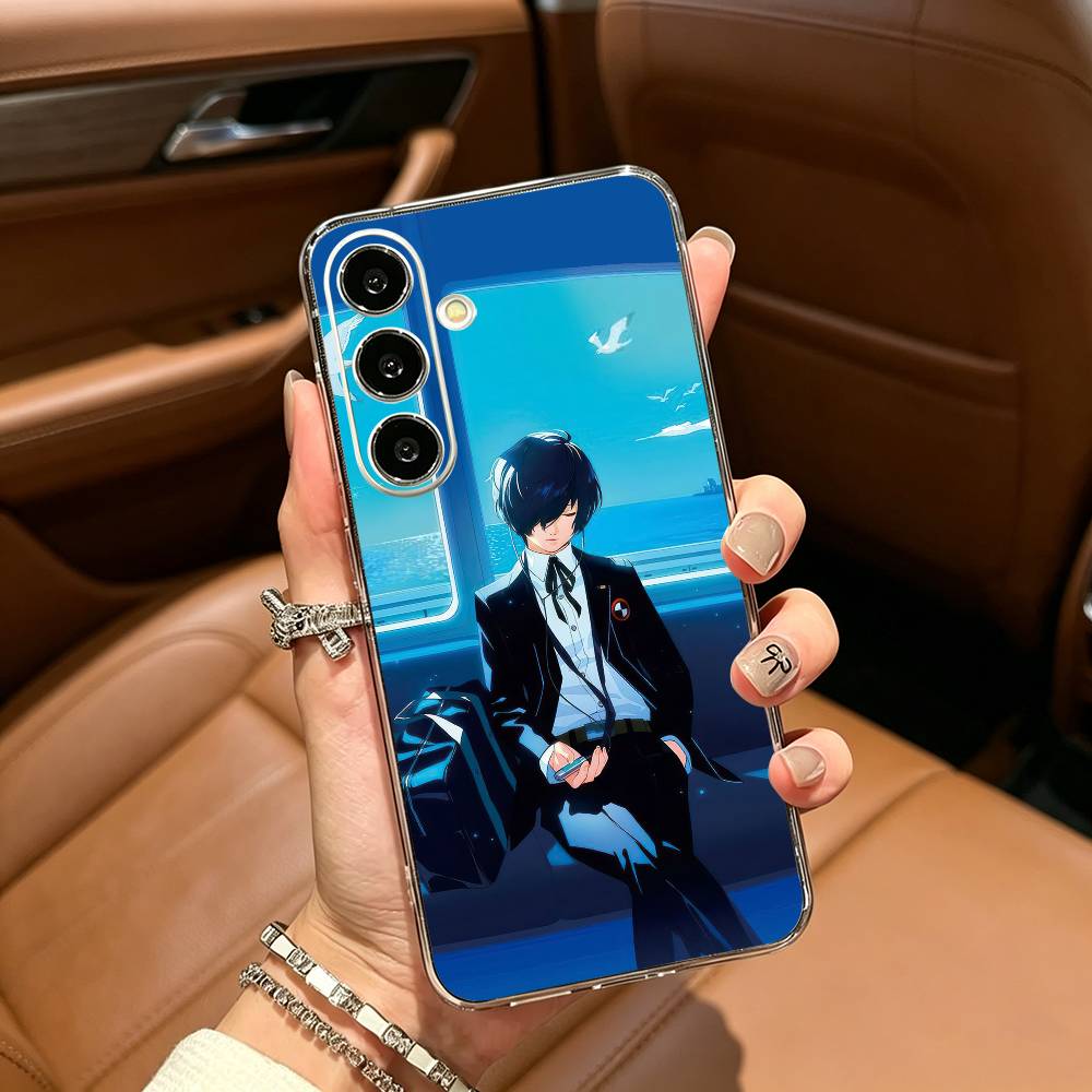 Game P-persona- 3 R-reload Phone Case For Samsung Galaxy A71,A70,A52,A51,A40,A30 Transparent Cover