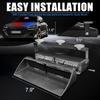 Car 16-Led 18 Flashing Mode Emergency Vehicle Dash Warning Strobe Flash Light Red Blue
