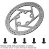 110MM 120MM 5 Holes Brake Disc Rotor For Xiaomi M365 1S Pro MI3 Electric Scooter Brake Disc Wear-resistant Replacement Parts