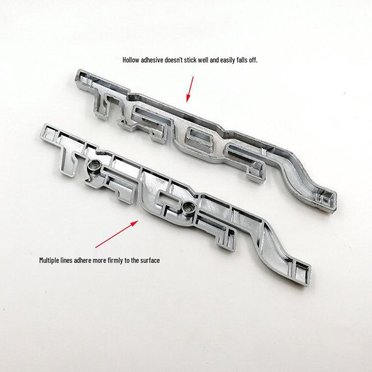 Metal Sport Emblem Rear Car Sticker for Modified Cars