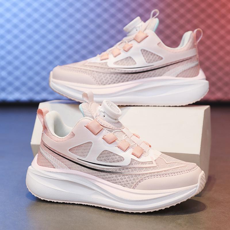 Kids' Mesh Sports Shoes 2025 - Breathable, Soft Sole, Spring & Summer Basketball Sneakers for Girls