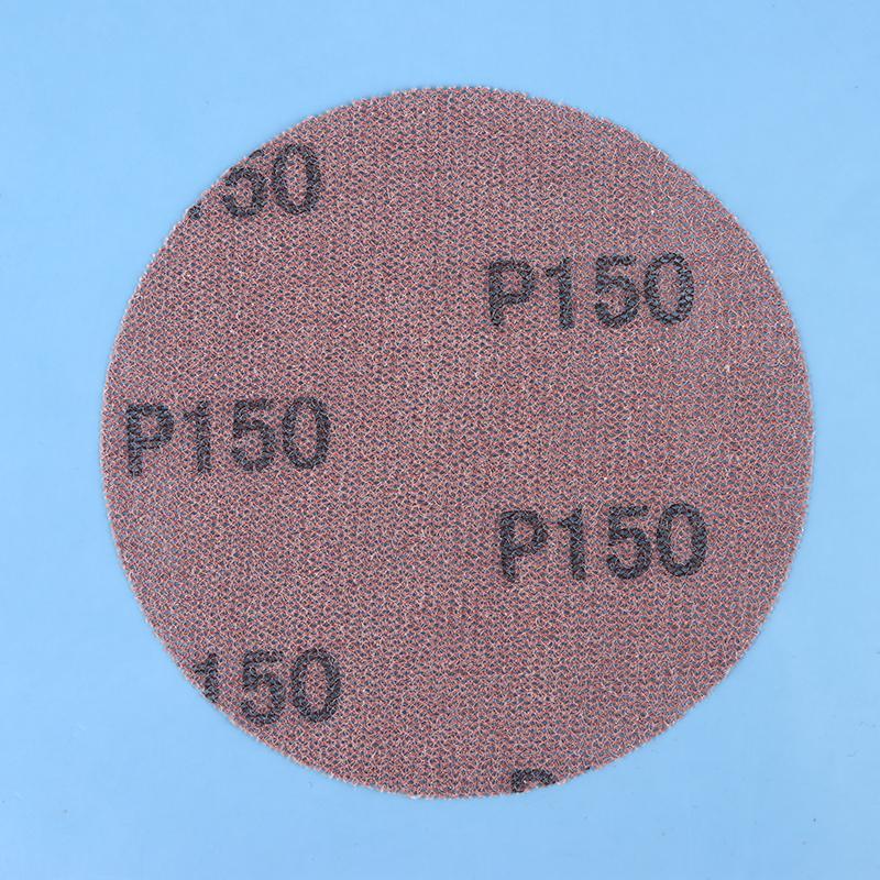 10 Stück 5 Zoll Klett-Schleifpapier Gitter-Schleifscheiben 125 mm Netz-Schleifpapier Staubfrei Anti-Blockierend Schleifpapier für Auto