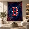 Decorative Tapestry,Boston Red Sox Printed Wall Art, Lightweight Wall Hanging For Bedroom Background
