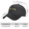 Lucifer 3D Title Baseball Cap Gentleman Hat Luxury Hat Beach Outing hats for men Men Womens