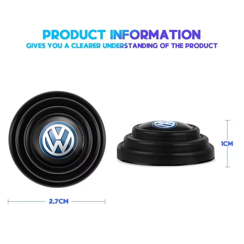2026 Hot For Volkswagen VW 8Pcs Car Door Absorber Shockproof Anti Noise Pad Buffer Gasket For VW GTI Polo Golf Passat Tiguan Art