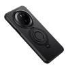 For Huawei Mate 70 Case Compatible with MagSafe Kickstand Carbon Fiber Texture PC+TPU Back Cover with Silicone Ring