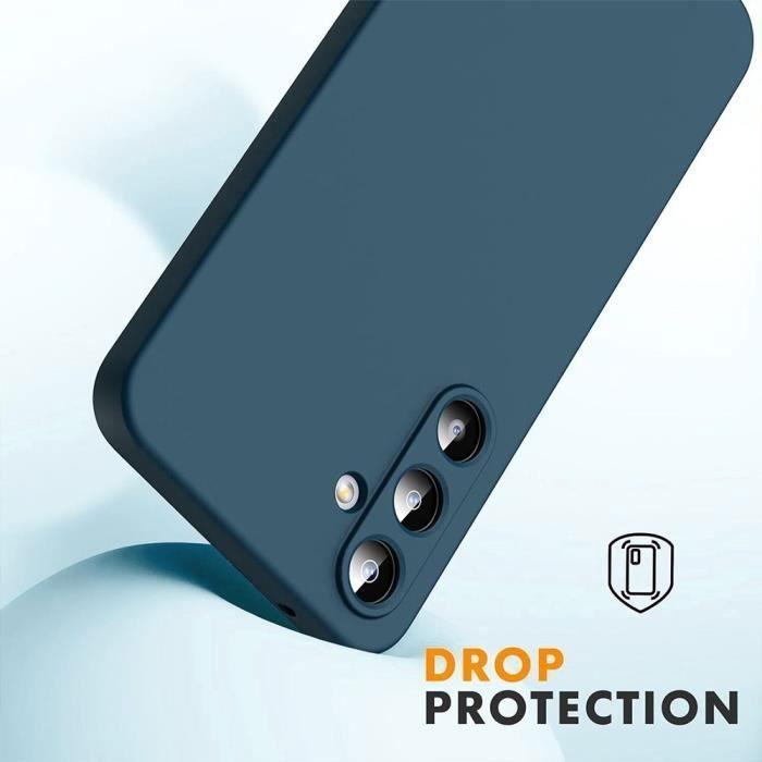 Coque de Protection - BOOLING - Samsung Galaxy S10e - Antichoc - Cordon ajustable - Bleu foncé