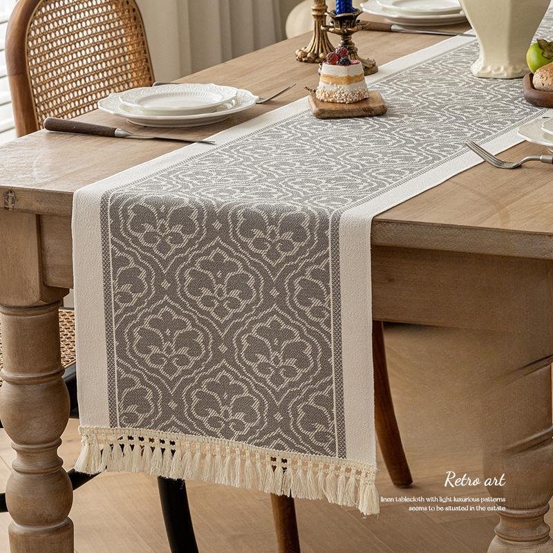 Nordic Minimalist Wallpaper Cotton Linen Wallpaper Waterproof and Stain Resistant Holiday Dining Table Wedding Decoration