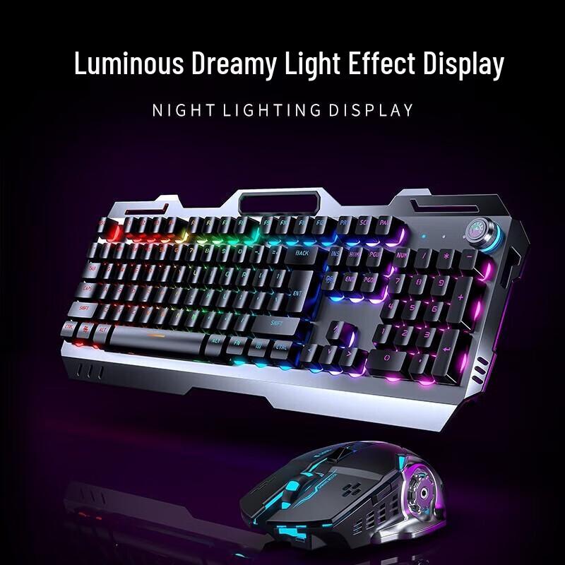 Qianxingzhe GX810 Wireless Gaming Keyboard and Mouse Set