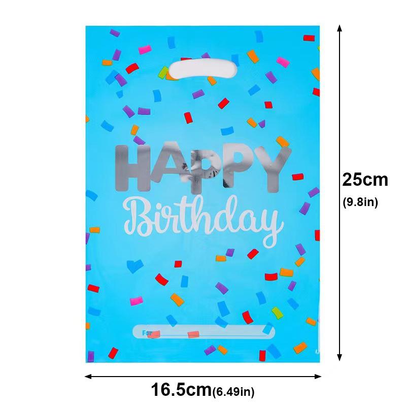10/20/30pcs Birthday Party Gift Aluminum Wedding Candy Plastic Snack Bags Gift Packaging Holiday Return Bags