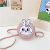 Rabbit Cute Cartoon Childrens Lanyard Messenger Bag Autumn Student Purse Coin