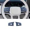 For Zeekr 9X 2025 2026 Steering Wheel Button Panel Decoration Film Silicone Protective Pad Car Interior Accessories