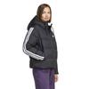 Adidas Women Essentials Climawarm 3 Stripe Hood Down Jacket