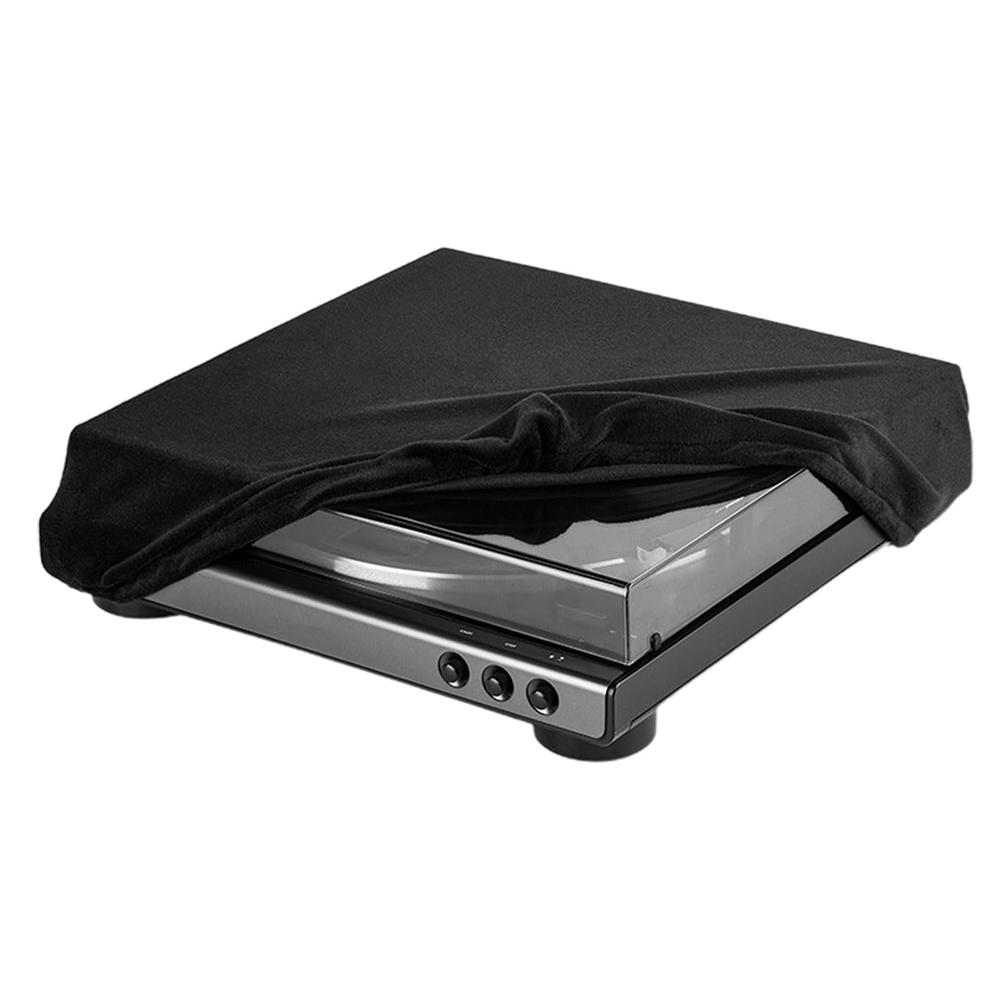 Plattenspieler Staubschutz Spandex Hohe Elastizität Plattenspieler Hüllen Faltbare Plattenspieler Staubschutzhülle für Audio-Technica