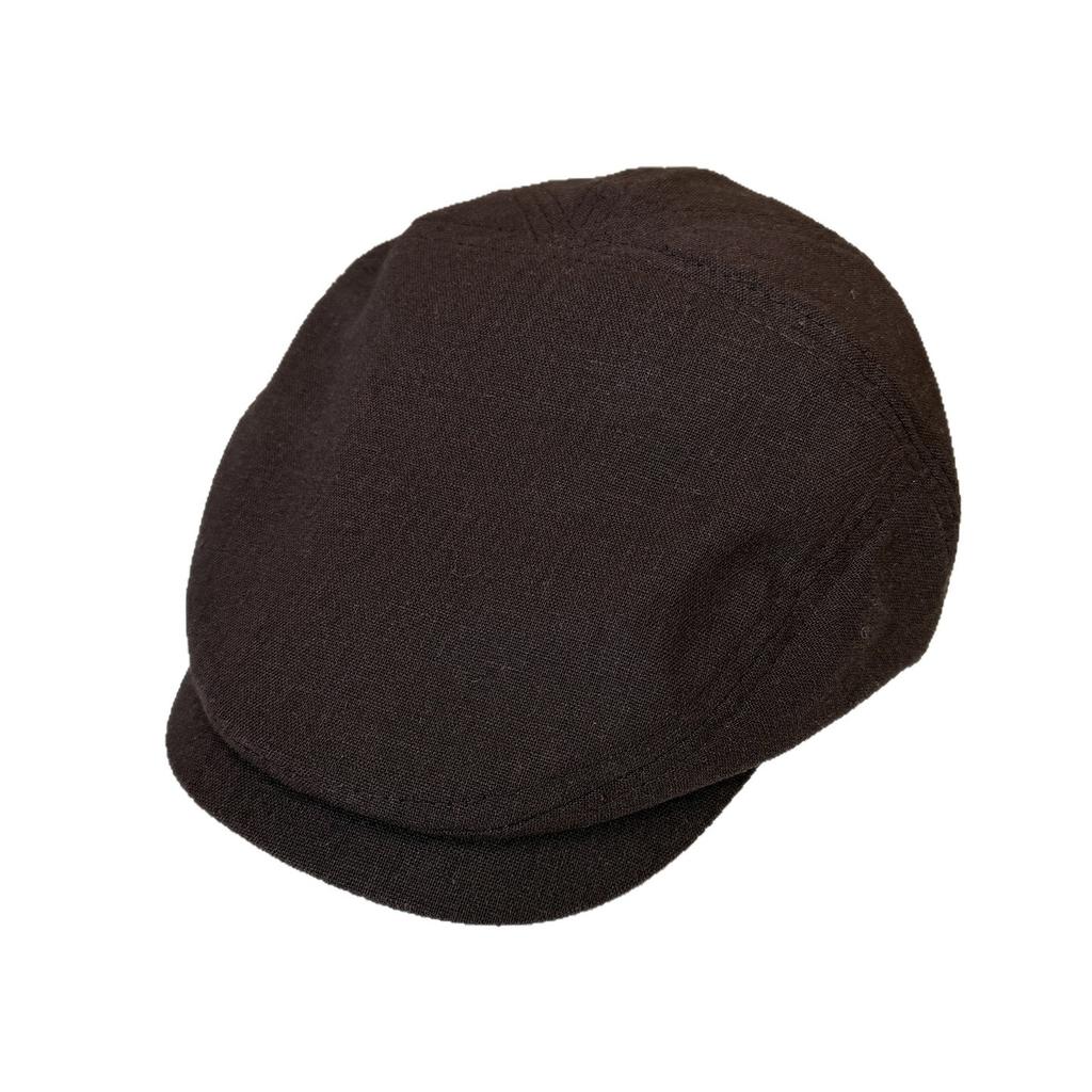 Face small solid color retro forward hat women cotton and linen versatile literary beret simple cap men