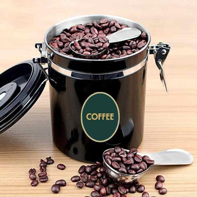 Kaffeelöffel aus Edelstahl Kaffeemesslöffel für gemahlene 15ml/30ml Bohnen Tee Zucker Feine Heim-Barista-Accessoires