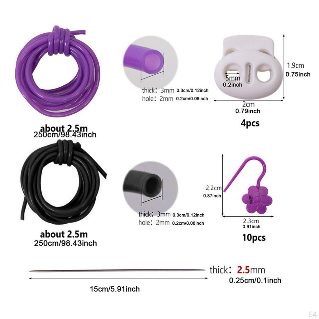 Barber Cord Stitch Stopper Bracelet Necklace Beading Savers Knitting Holder