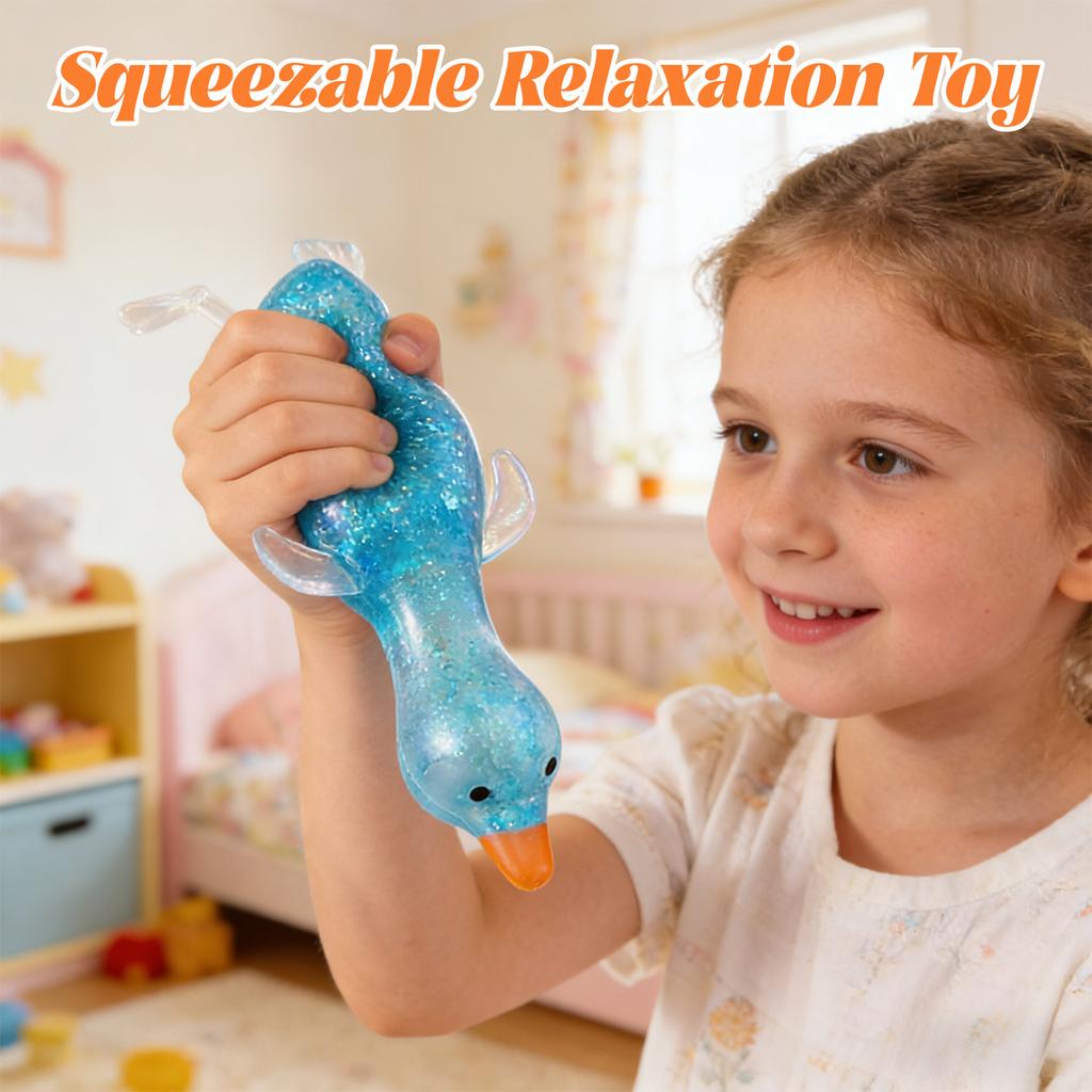 TPR Maltose -Toy – Slow- Stress-Relief Toy, “Quack” Stress-Release Toy