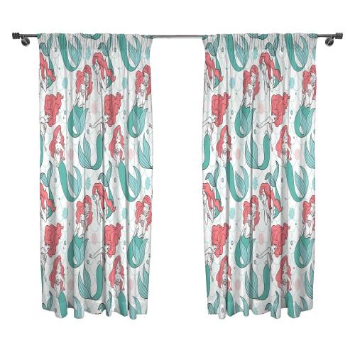The Little Mermaid All-Over Print Curtains