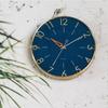Interform Trys CL-3849NV Wall Clock, Navy Blue, 28.5cm Diameter x 4.5cm Depth