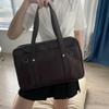 Male/Female Student PU Uniform Bag JK Handbag Animation Anime COS Shoulder Bag Briefcase Commuting Travel Computer Bag Travel Bag Men/Women