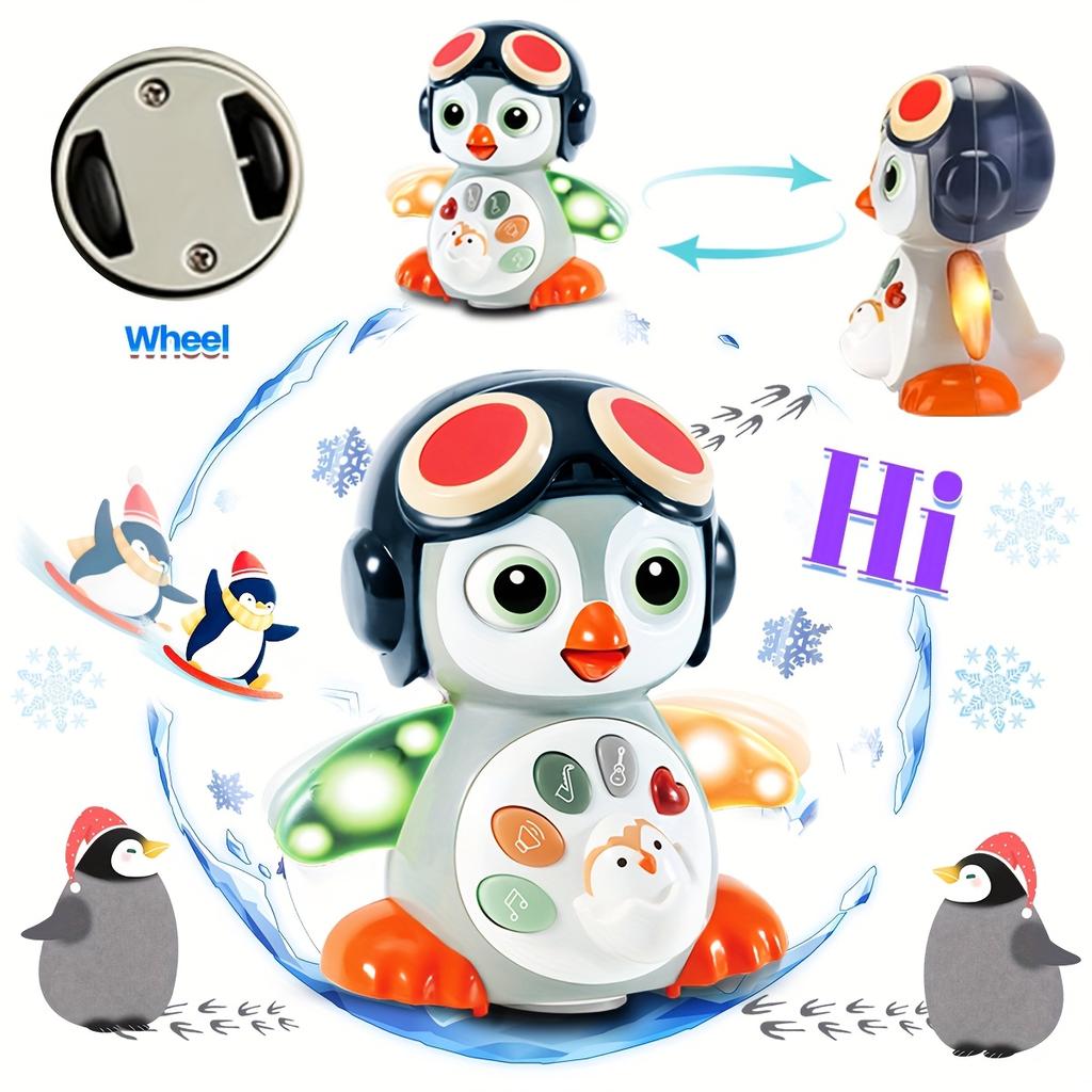 Superior-Grade 1 First-Class Pc Top-Grade Crawling High-Standard Penguin High-Standard Baby High-Standard Musical First-Class Toys Premium-Quality