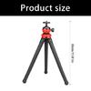 Bendable Shoot Tripod With Retractable Phone Holder Support 360 Degree Rotating Mount Compatible For DSLR Camera Devices