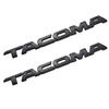 4-Piece Frosted Black ABS Door & Fender Letter Decals for Pickup Trucks