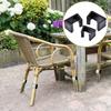 Cleme Canapea de Grădină Cleme Mobilier Conector Canapea Multifuncțional Elemente de Fixare Durabile Cleme Scaun Rattan de Exterior Ușor de Instalat Canapea