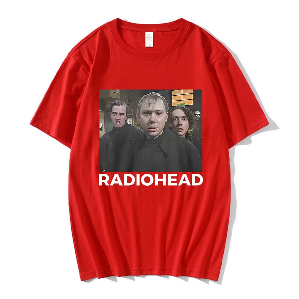 

Смешные футболки с пародией на рок-группу Radiohead, мем Its Always Sunny, унисекс, женская одежда, модная хип-хоп, винтажные футболки, стритвир S