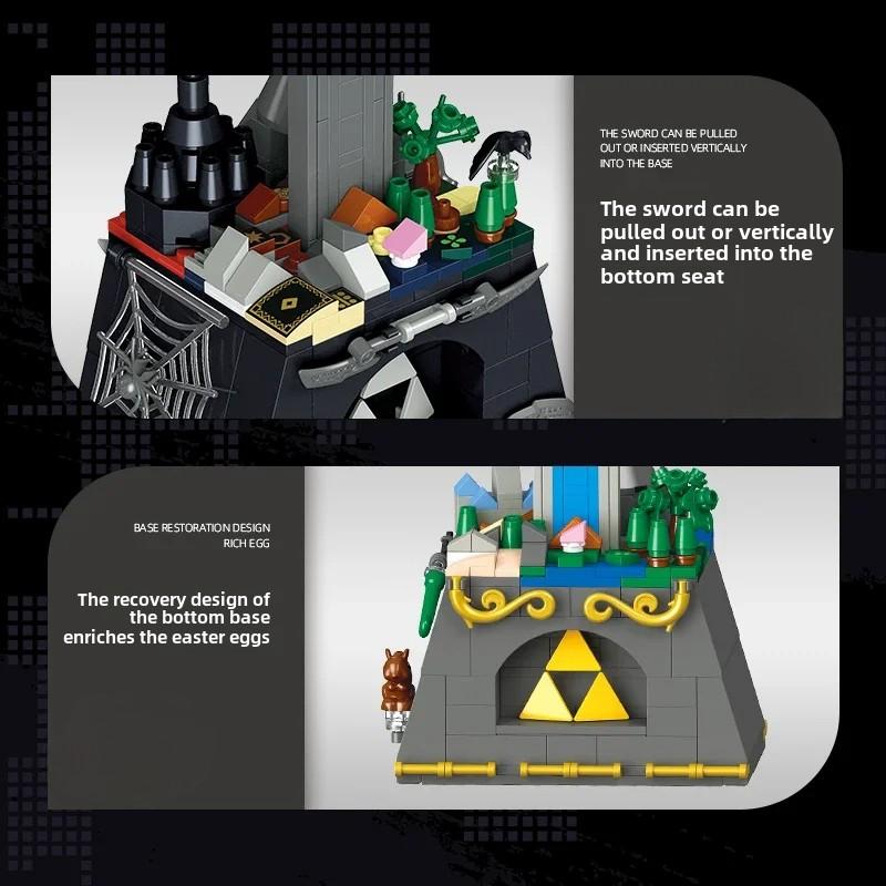 Building Block Set Gift for Game Fan Friends  Birthday and Christmas Gift
