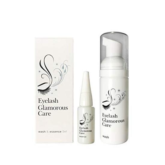 Nippon Chemicos Eyelash Glamorous Care and Eyebrow Wash 50ml Essence 10ml Beauty Serum Clear Set Essence Co., Ltd. (Eyelash Care) & +