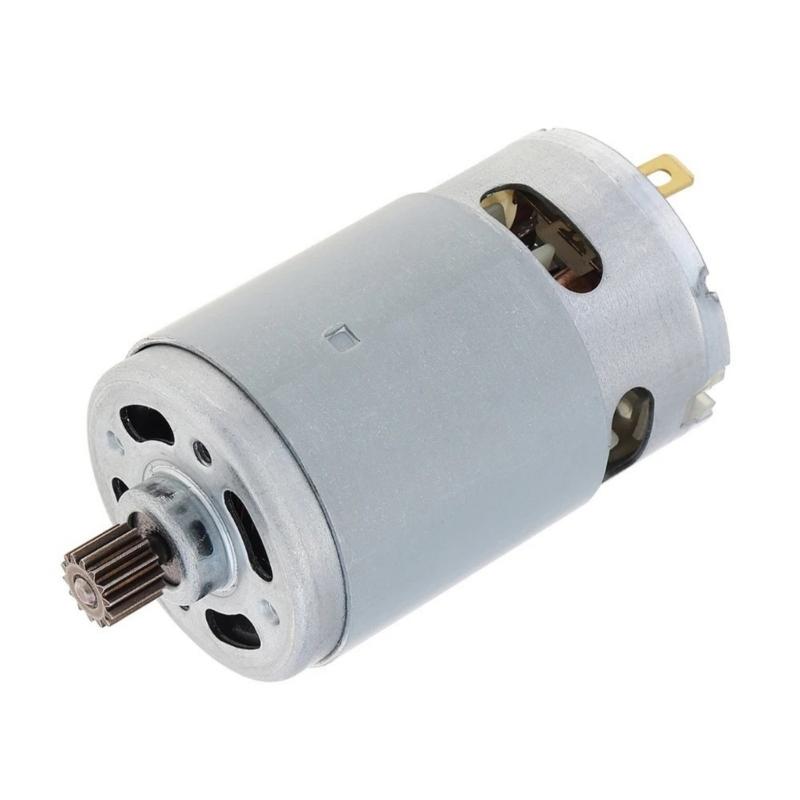 14 Zähne RS550 21V Kettensägenmotor Bürstenmotor Überlastschutz für sichere Gartenarbeiten