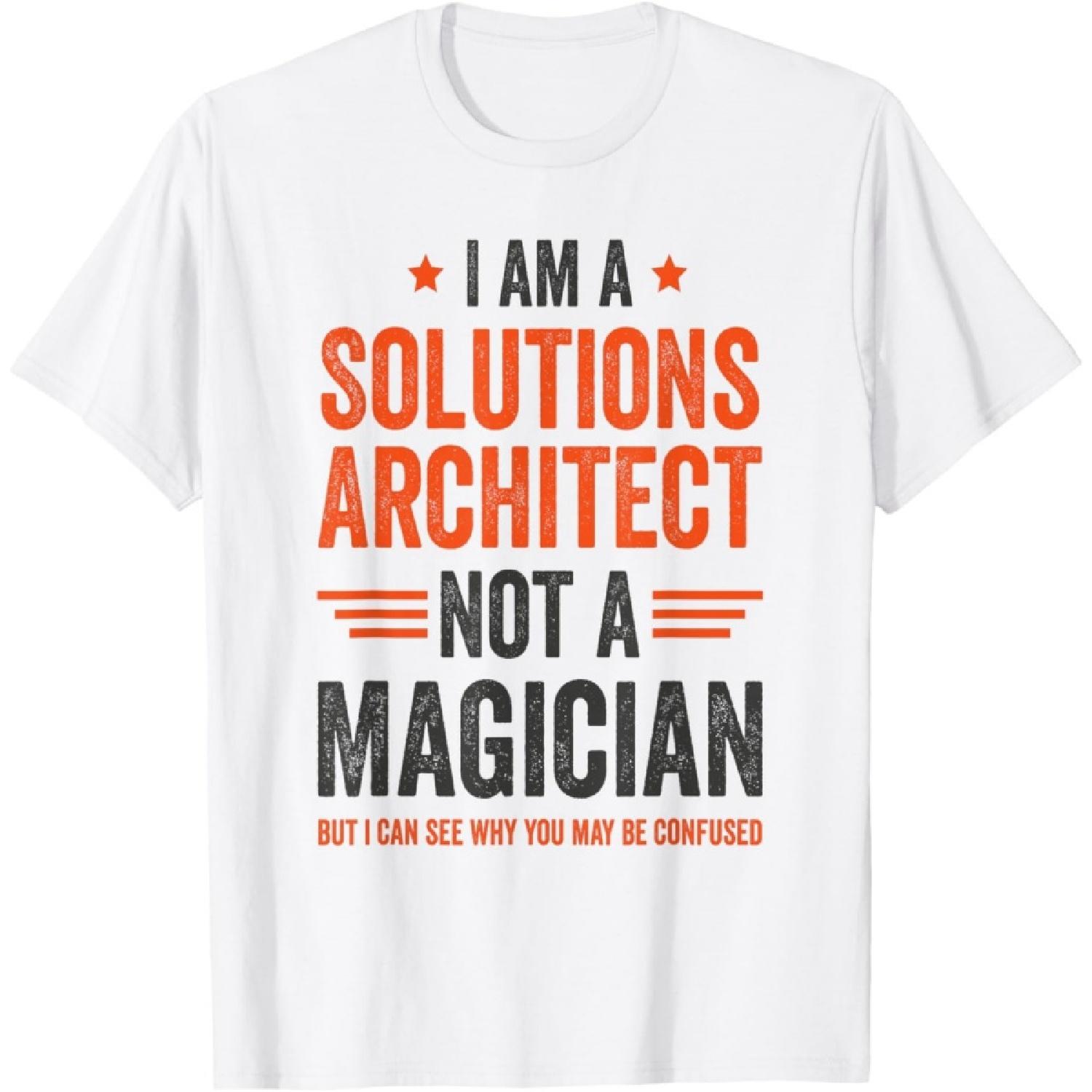 Я архитектор решений, Смешная футболка архитектора решений XXXXXL белый