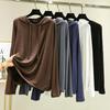Women's Modal Hoodies Oversized Pullover Sweatshirts Long Sleeve Drawstring Sunshirt