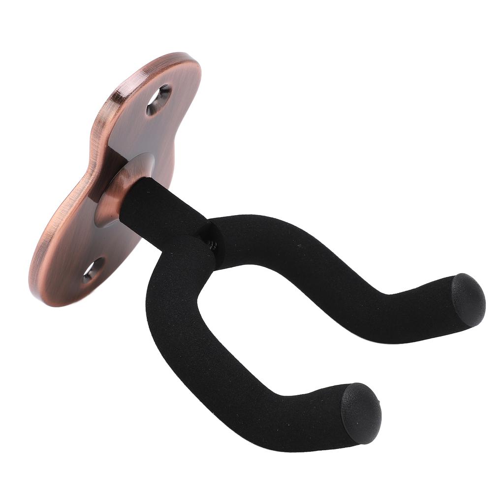 Guitar Wall Mount Hanger Hook Holder Stand Metal Universal for Ukulele Violin Studio RoomRose Gold
