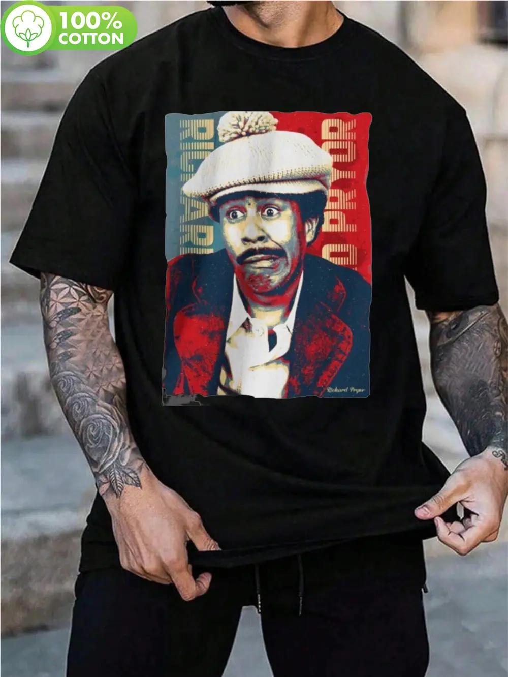 

Richard Pryor Retro Comedy Graphic T-shirt - Vintage American Stand-Up Design XXL