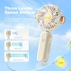 Portable Handheld Fan, Mini USB Hand Fan with 3 Speeds,