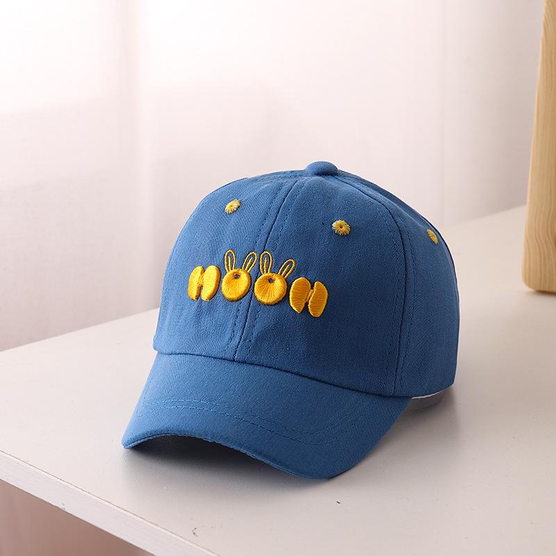 Kids Letter Hat 48-51cm 1-3 Years Baby Baseball Cap Summer Sun Hat Boy Girl Snapback Caps Preschool Outdoor UV Protection
