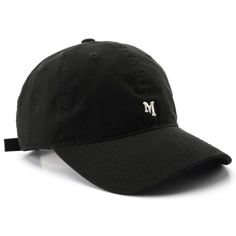 Washed Cotton Baseball Cap for Men Women Vintage Distressed Dad Hat Adjustable Soft Sun Hat Embroidery