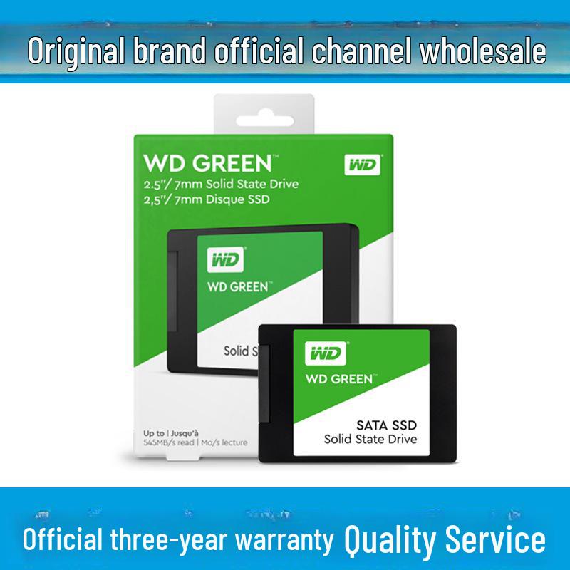 

Western Digital Green SATA3.0 SSD - 240 ГБ/480 ГБ/1 ТБ для ноутбука и настольного компьютера 480GB