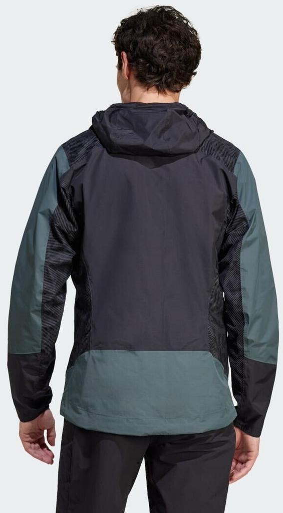 Куртка Adidas TERREX Xperior Hybrid RAIN.RDY Rain Jacket Legend Ivy / Black (JD8340)