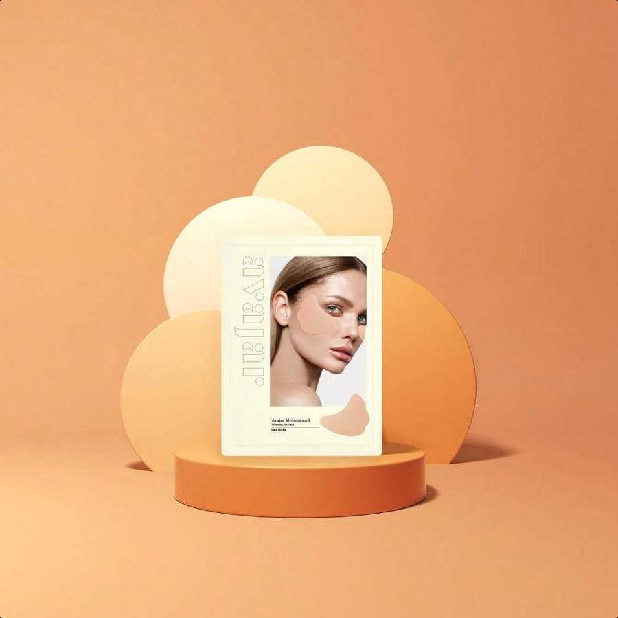 Avajar Melacontrol Augenpflaster (10 Stück)- Koreanische Hautpflege I Augenmaske für UV-Schutz & fahle Haut I Mit Niacinamid & Centella I Golf